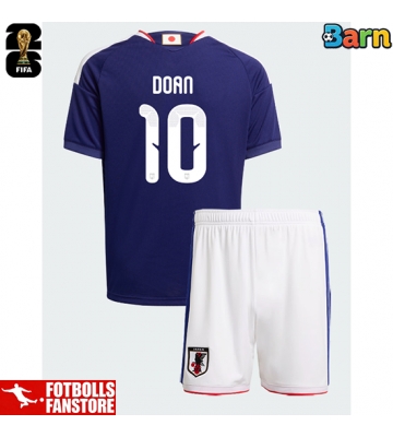 Japan Ritsu Doan #10 Hemmatröja Barn VM 2026 Kortärmad (+ Korta byxor)